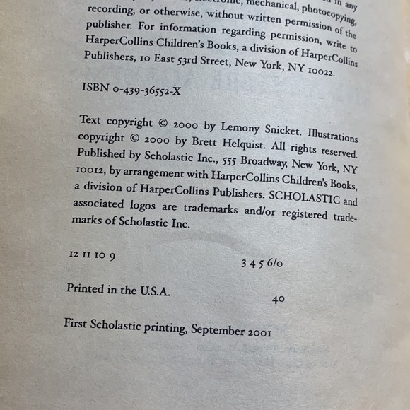 Lemony Snicket A Series of Unfortunate Events Series paperback books READ - Picture 12 of 12